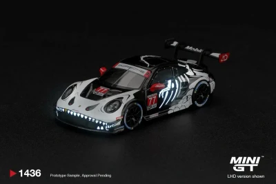 Porsche 911 GT3 R (992) #77 AO Racing "Skeleton" 2026 IMSA Petit Le Mans