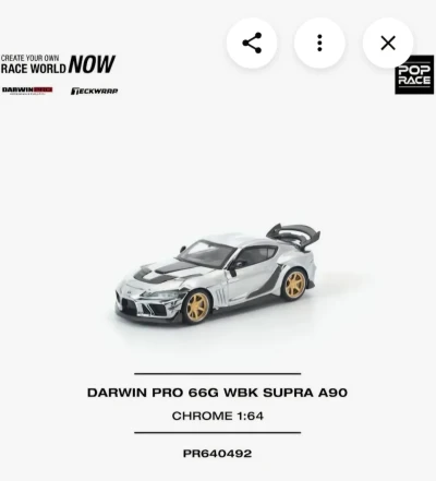 Darwin Pro 66G WBK Supra A90
