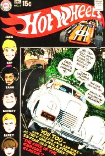 Hot Wheels Comic Book