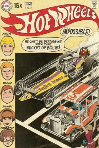 Hot Wheels Comic Book
