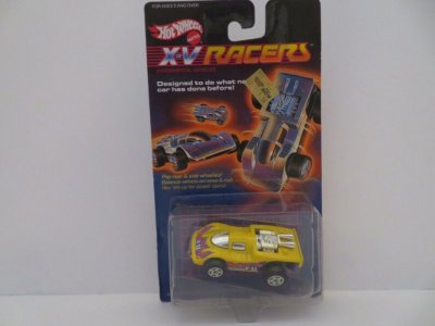 Hot Wheels X-V Racers Ultra Sonix X-11 Yellow 1985 MOC