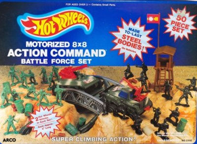 Motorized 8x8 Action Command Battle Force Set