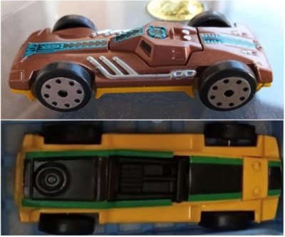 Brown Tank / Yello Roadster