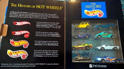 FAO Schwarz History of Hot Wheels I 8-Pack