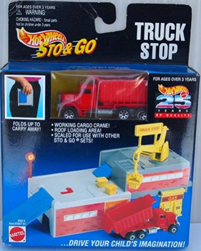 Hot Wheels Truck Stop / Peterbilt Dump Truck