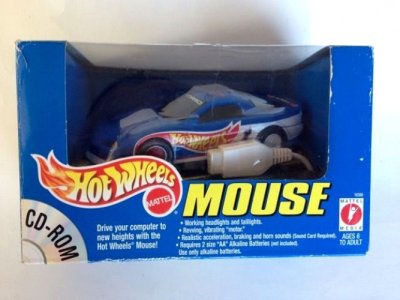 Hot Wheels Computer Mouse