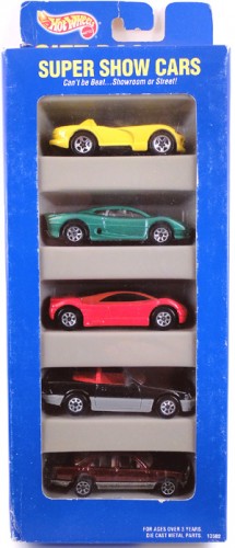 Super Show Cars 5-Pack