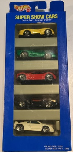 Super Show Cars 5-Pack