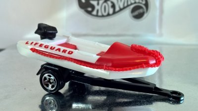 Inflatable Dinghy With Trailer
