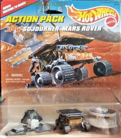 JPL Sojourner Mars Rover Action Pack