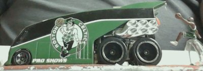 Boston Celtics Pro Show Bus