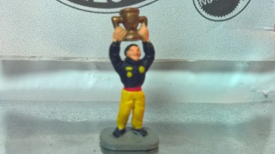 Micro Action Figure - Driver W/ Trophy
