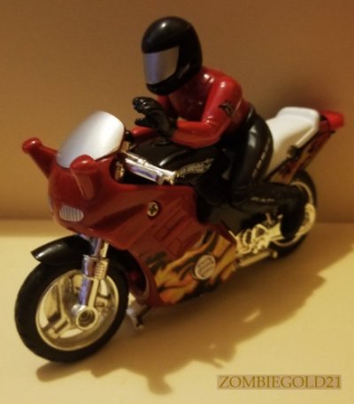 Rosso Moto Con Rider