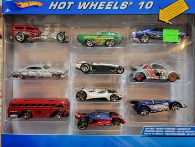 Hot Wheels 10-Pack