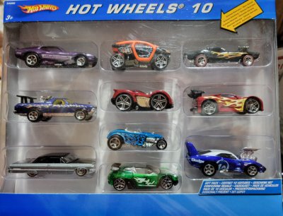 Hot Wheels 10-Pack