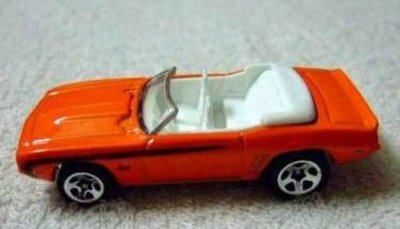 69 Chevy Camaro Convertible