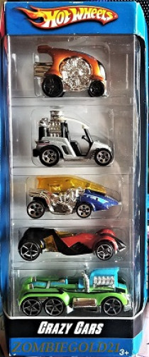 Crazy Cars 5-Pack
