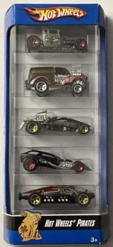 Hot Wheels Pirates 5-Pack