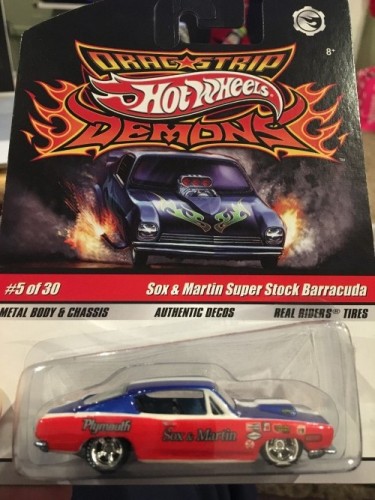 Sox & Martin Super Stock Barracuda