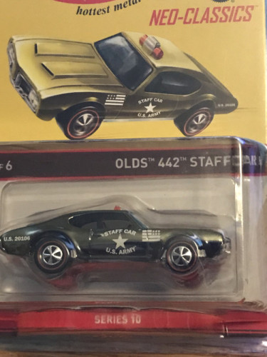 Olds 442 staff car