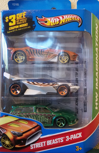 Street Beasts 3 Pack