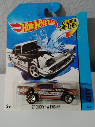 57 CHEVY W ENGINE
