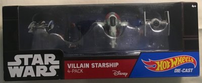 Star Wars Villain Starship 4-Pack