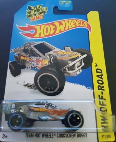 Team Hot Wheels Corkscrew Buggy