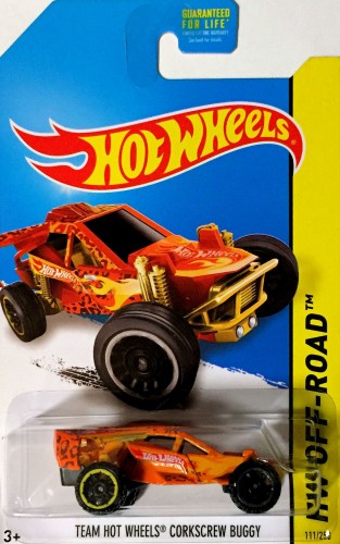 Team Hot Wheels Corkscrew Buggy