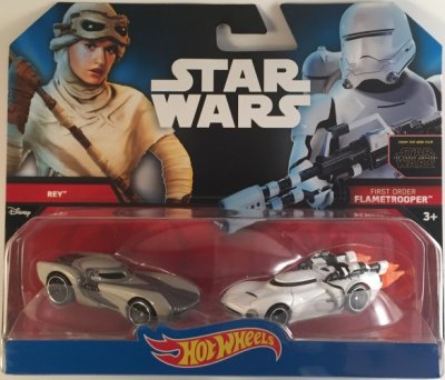 Rey Vs First Order Flametrooper