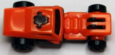 Hot Rods Orange car