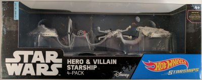 Hero & Villain Starships 4 Pack