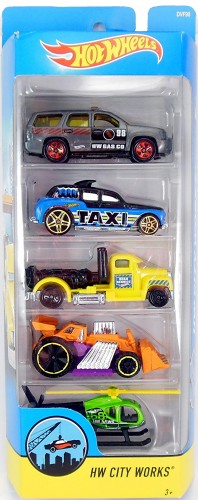 HW City Works 5-Pack