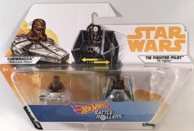 Chewbacca Millennium Falcon Vs. Tie Fighter Pilot Tie Fighter