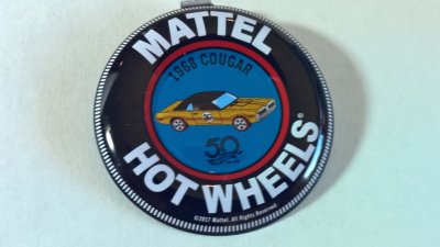 Collector's Button - 1968 Cougar