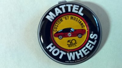 Collector's Button - Custom '67 Mustang