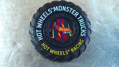 Collector's Button - Hot Wheels Racing Monster Truck