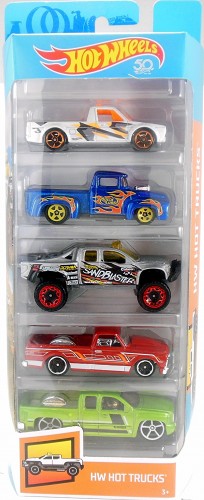 HW Hot Trucks 5-Pack