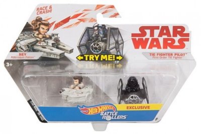 Rey Vs First Order TIE Fighter Pilot