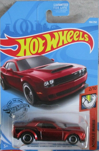 18 Dodge Challenger SRT Demon