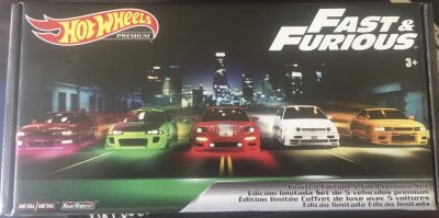 Hot Wheels Premium 5 Car Set