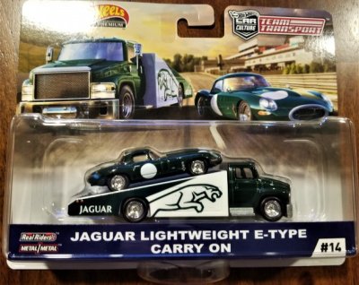 Jaguar Lightweight E-Type And Carry On