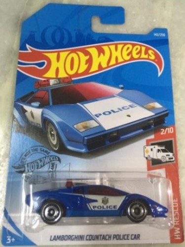 Lamborghini Countach Police Car