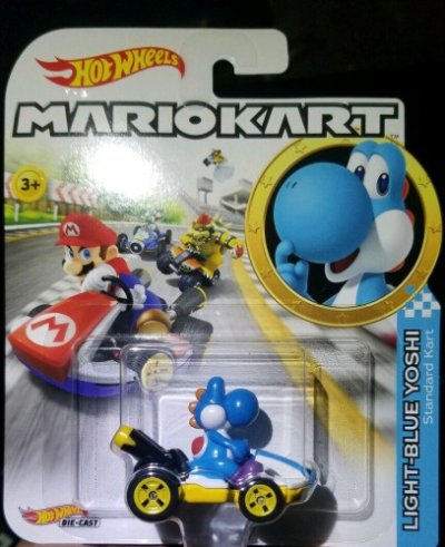 Light-Blue Yoshi Standard Kart