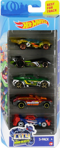 City Vs Robo Beasts 5-Pack