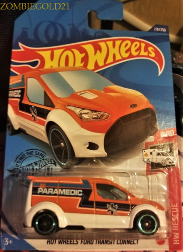 Hot Wheels Ford Transit Connect