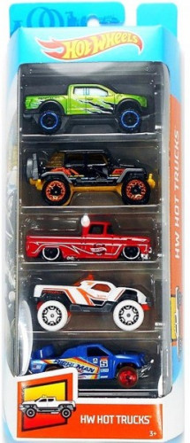 HW Hot Trucks 5-Pack