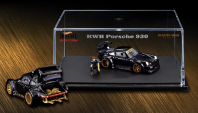 RWB Porsche 930 W/ Akira Nakai Figurine