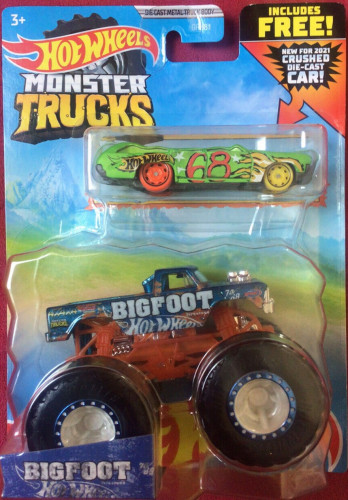 Bigfoot And Crushed Wagon - Flat Iron