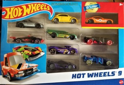 Hot Wheels 9-Pack